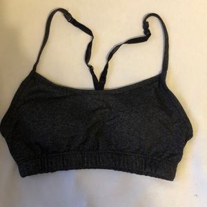 Grey cotton on sports bra